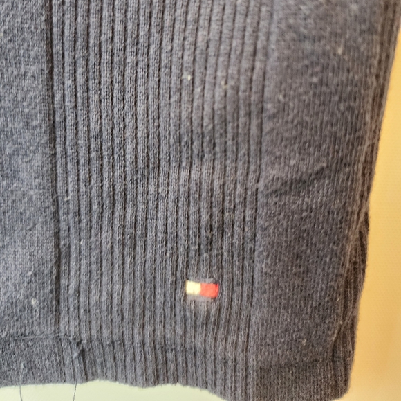 Tommy Hilfiger Navy Blue Tank Top Cotton  XL - Picture 4 of 6